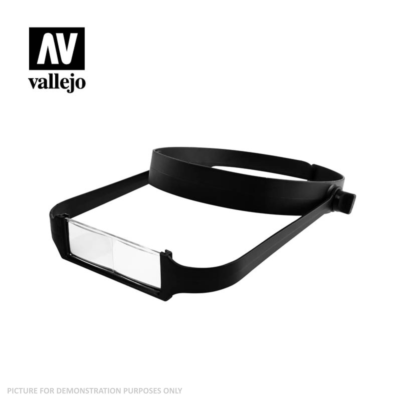 Vallejo Accessories - Lightweight Headband Magnifier with 4 Lenses